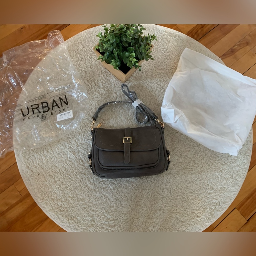 Urban Expressions Silver Icing It’s Your Time Handbag